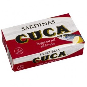 CUCA Sardinas al limon lata 120 grs
